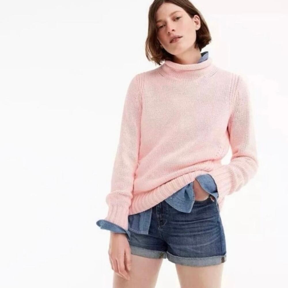 J. Crew Women's 1988 Rollneck Sweater in Cotton